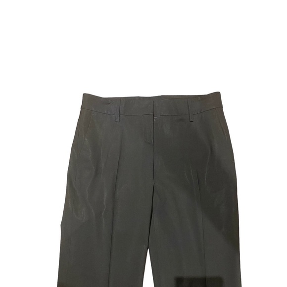 Hugo Boss Black Trousers Belt Loops Flare Leg Size 4 - Picture 5 of 13